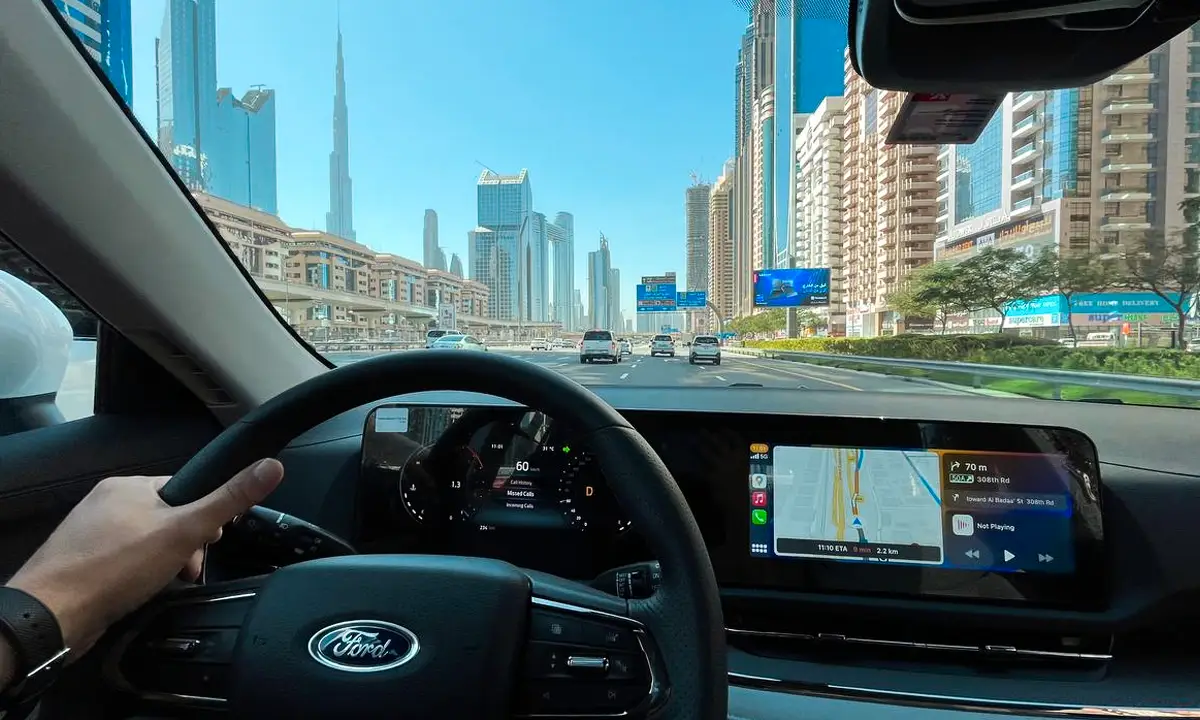 Where can I drive my car fast in Dubai?